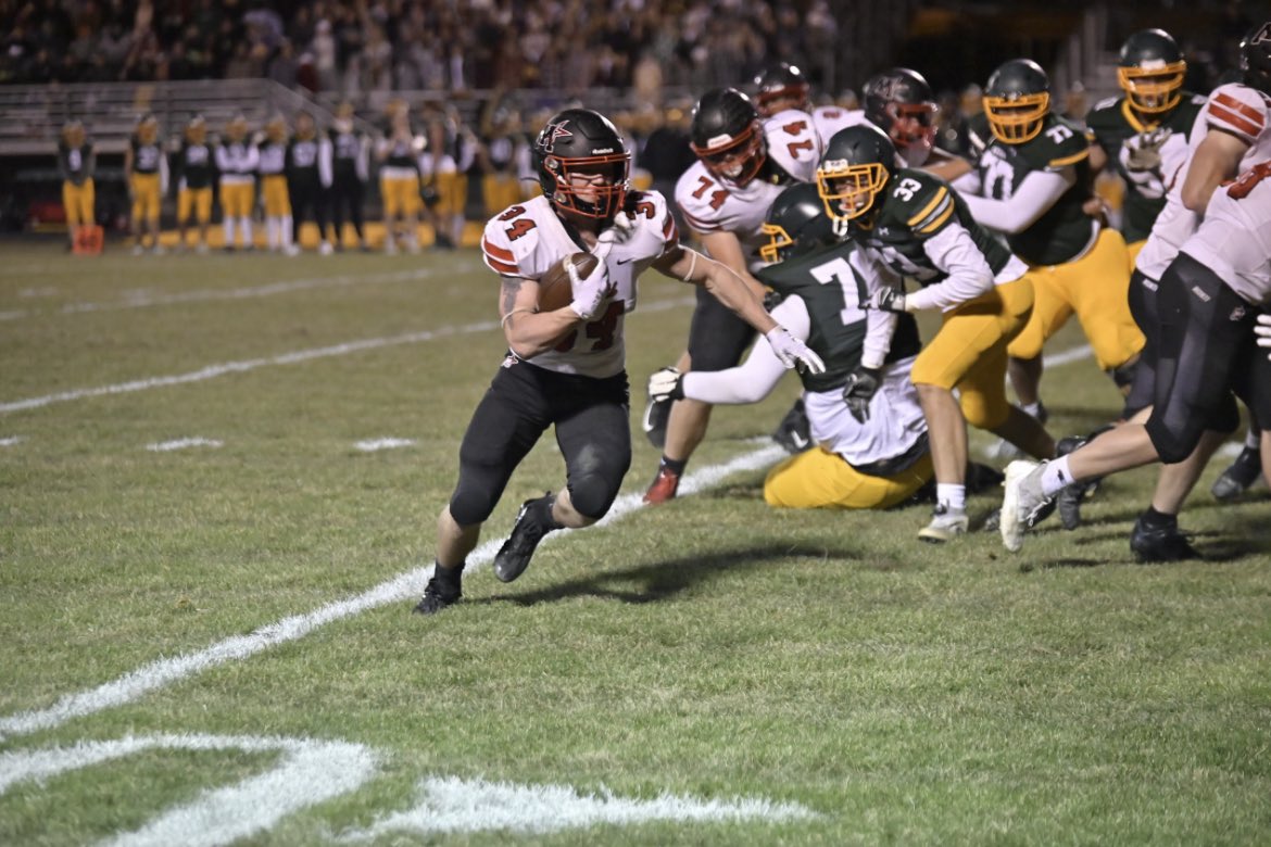 I’m very exited to announce that I will be continuing my football and educational career at St. John’s University! I’m very thankful to all of my friends, family, and coaches who have helped me get this far! Go Johnnies! <a href="/CoachPierskalla/">Andy Pierskalla</a> <a href="/SJUFBCoachDumo/">Damien Dumonceaux</a>