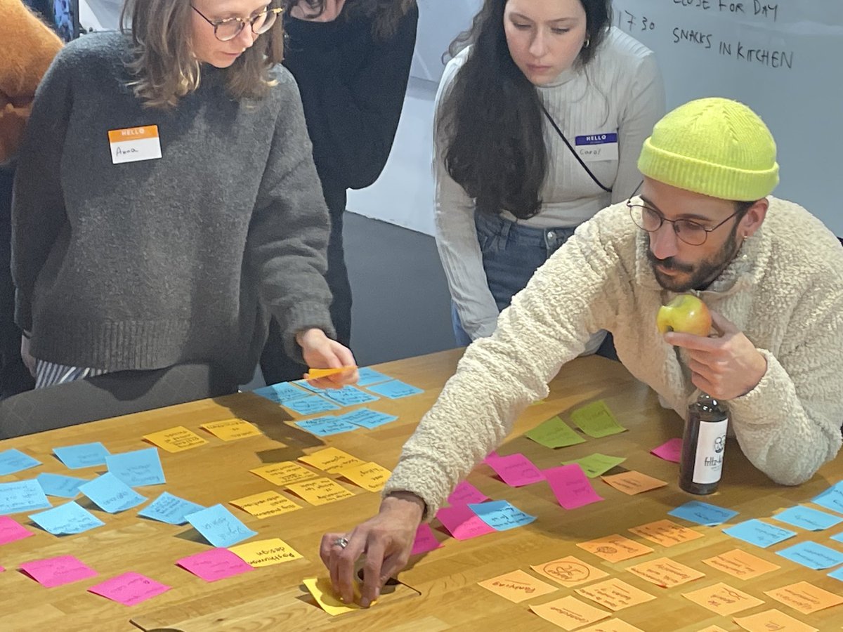 danb_zzo's tweet image. Our #erasmus+ #bip workshop #design4humanity ⁦@CodeUniversity⁩ with amazing visiting students from ⁦@TUeindhoven⁩ &amp;amp; #IADE-lisbon begins with an #unconference style #bipberlin with ⁦@kand⁩ and #antonioGorgel expanding on the theme from ⁦@transmediale⁩ 2023