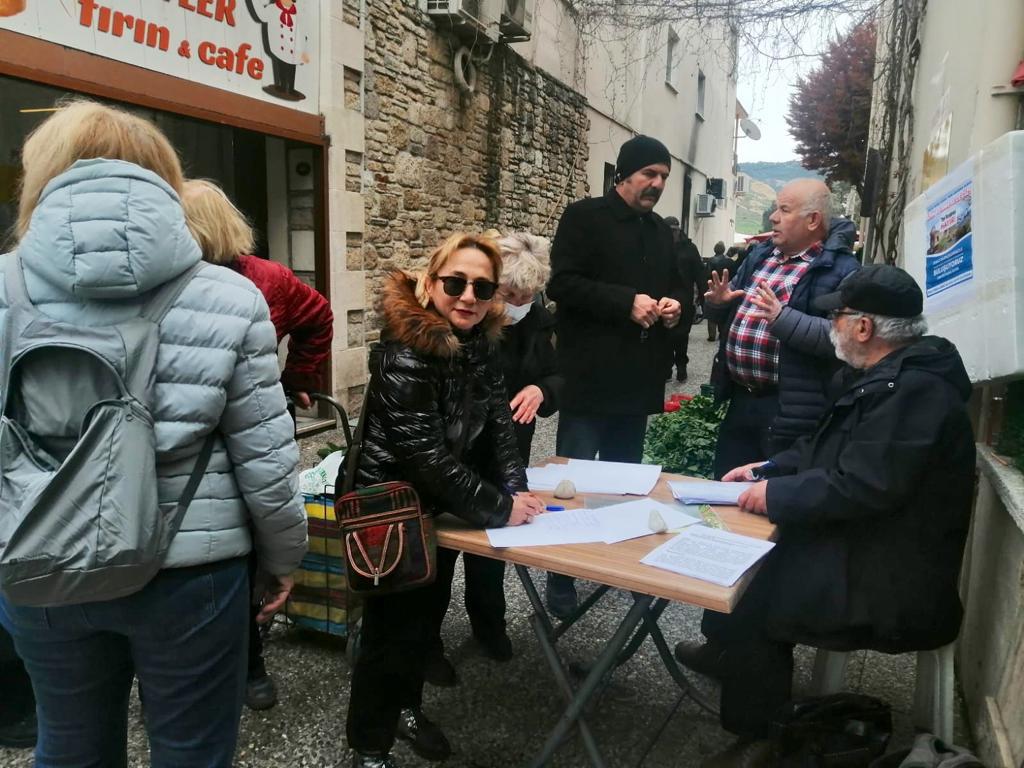 Foça'da Tarih ve Doğa Talanına Hayır Platformu tweet media