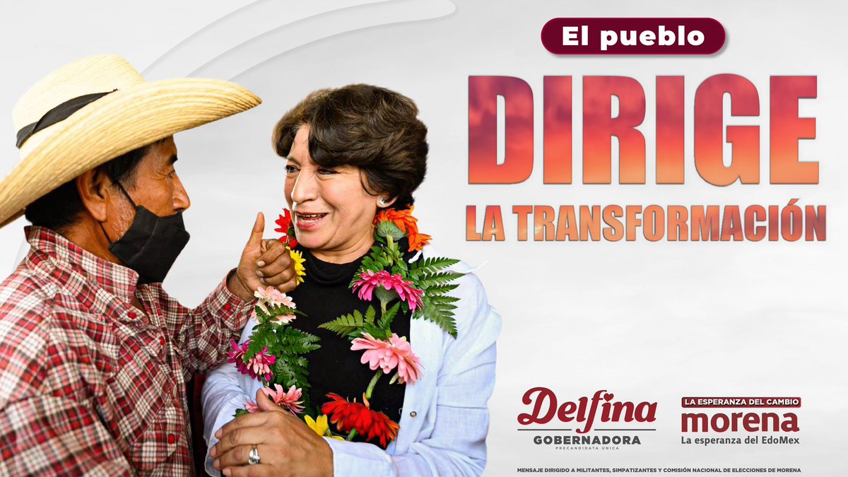 El pueblo es nuestro motor y la fuerza para trabajar día con día, en #MORENA lo saben nuestros militantes y simpatizantes, por eso daremos la #BatallaMaestra para construir el #EdoMex que merecemos.
#LaEsperanzaDelCambio