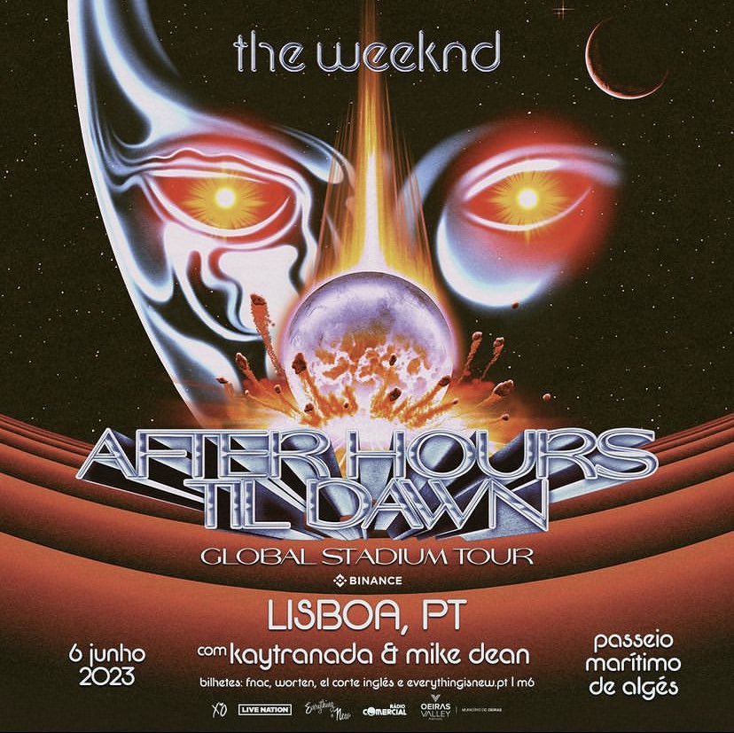 .<a href="/theweeknd/">The Weeknd</a> announces date in Lisbon, Portugal on June 6th. 

— It will be the start of the After Hours Til Dawn Tour Leg 2.