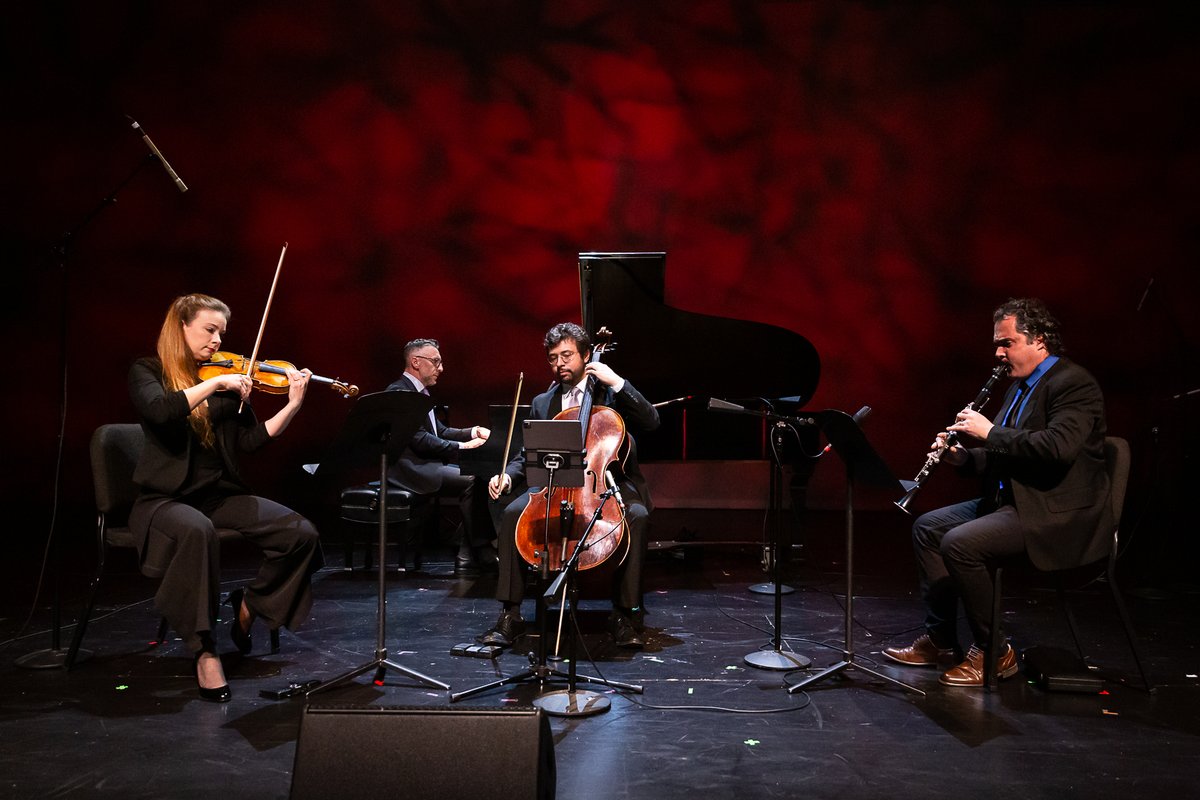 AperioAmericas's tweet photo. Thanks to all who came out to hear 'Hot Buttered Rumba' this past weekend! Enjoy these amazing event pics by Lynn Lane -  a pro who really knows how to capture the magic of musicians playing their hearts out. https://t.co/Cbw62MaNf7