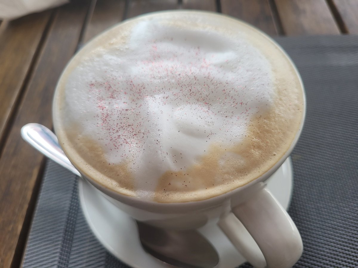 LavenderJoyLR1's tweet photo. Birthday coffee https://t.co/Ck4J2o6mkW
