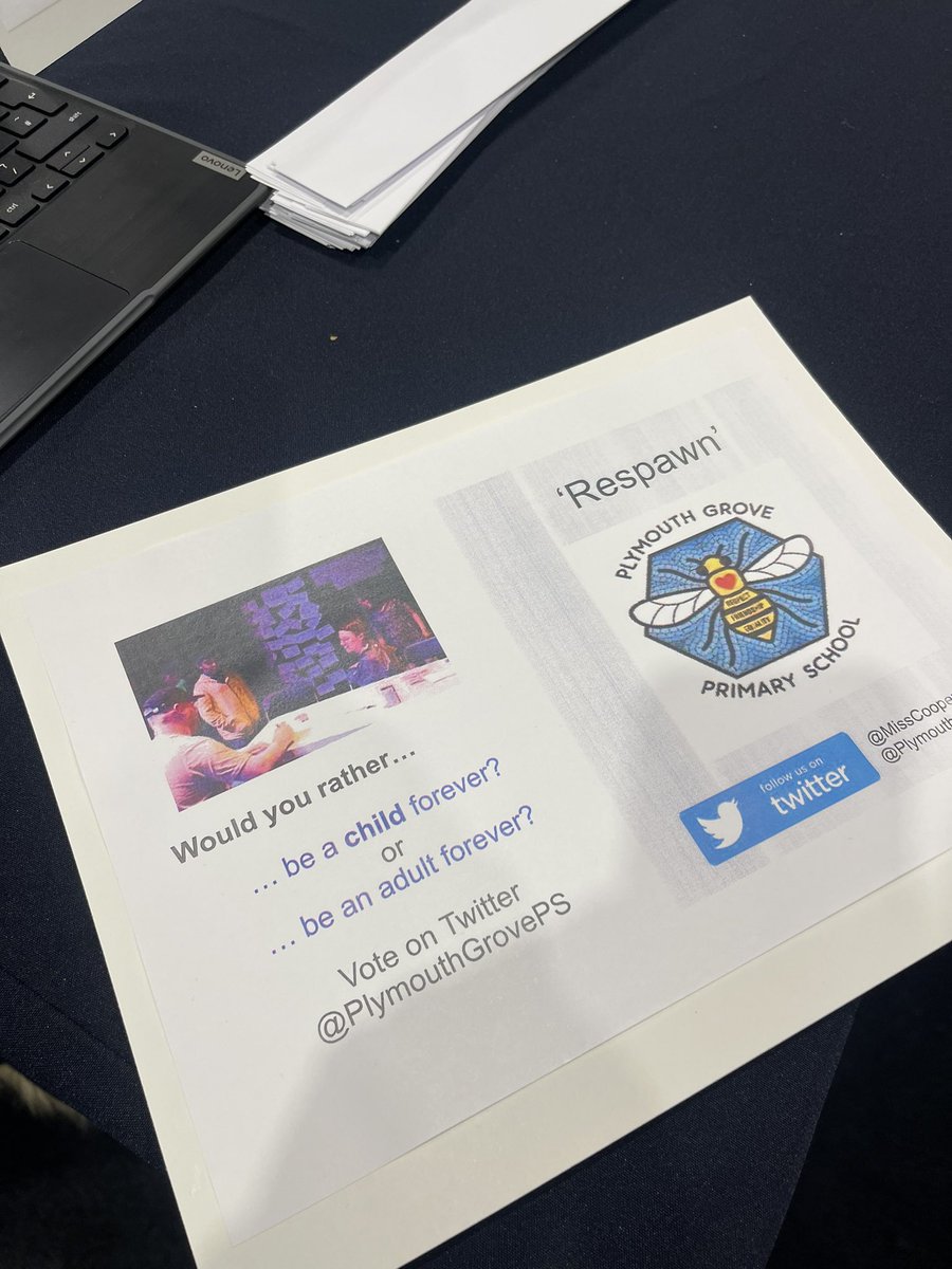 eightpercentcb's tweet photo. @PlymouthGrovePS 
We would rather be a child forever!! Probably 12 years old 😂🙌🏾 https://t.co/ABeUAV7MAp