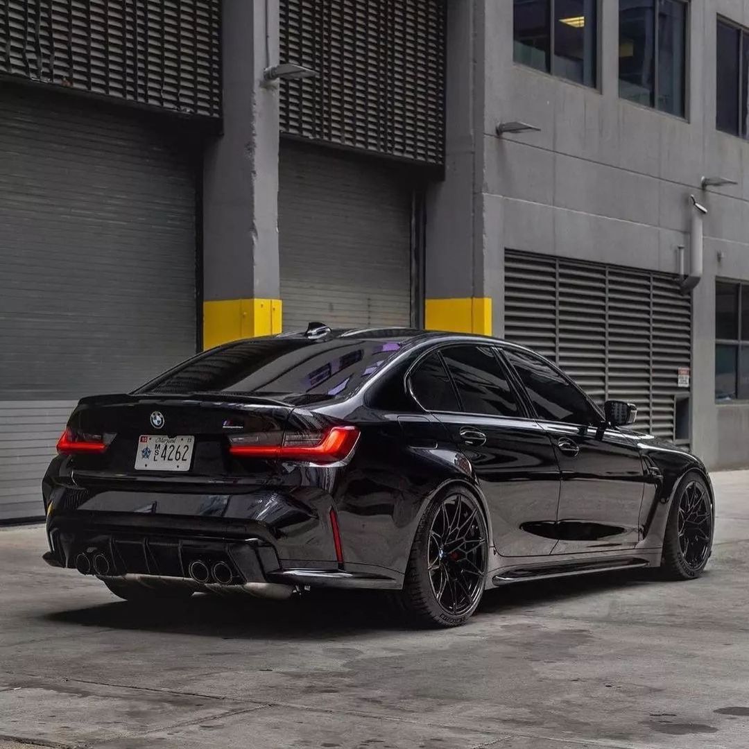 ExoticBMW on Twitter "Blacked out BMW M3 Competition 🇩🇪"