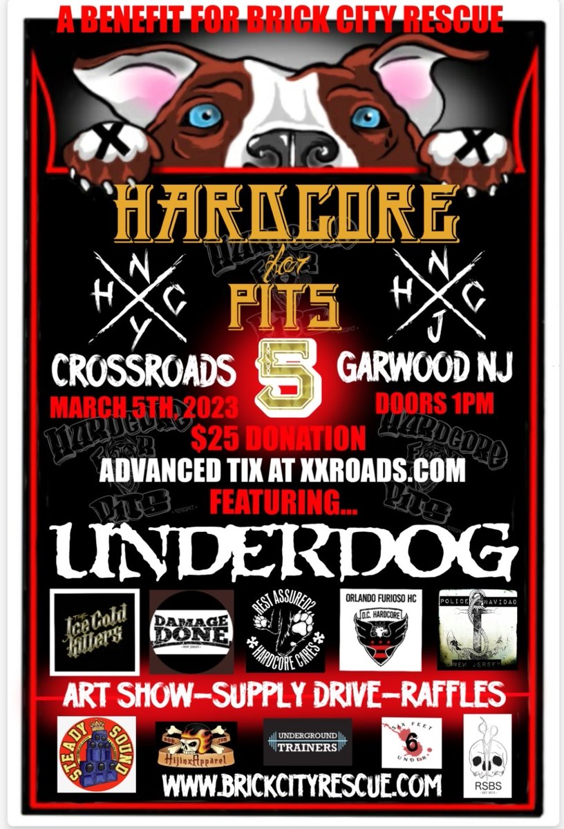 sixfeetradio's tweet image. Excited to be a part of the next @BrickCityRescue show! #njhc