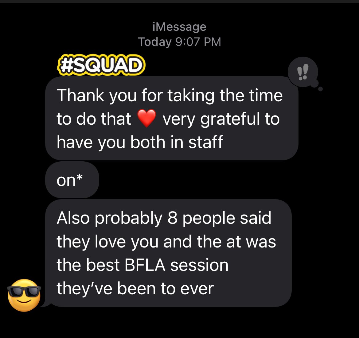ToccaraRenee's tweet photo. 4 months in and I won’t lie it’s been all things stressful, emotional and exhausting, yet joyful and rewarding … mastering grace on a whole new level…. right on time this filled me up last night! I get to coach the best young people! #firstyearcoach https://t.co/xq93Gg6qM0