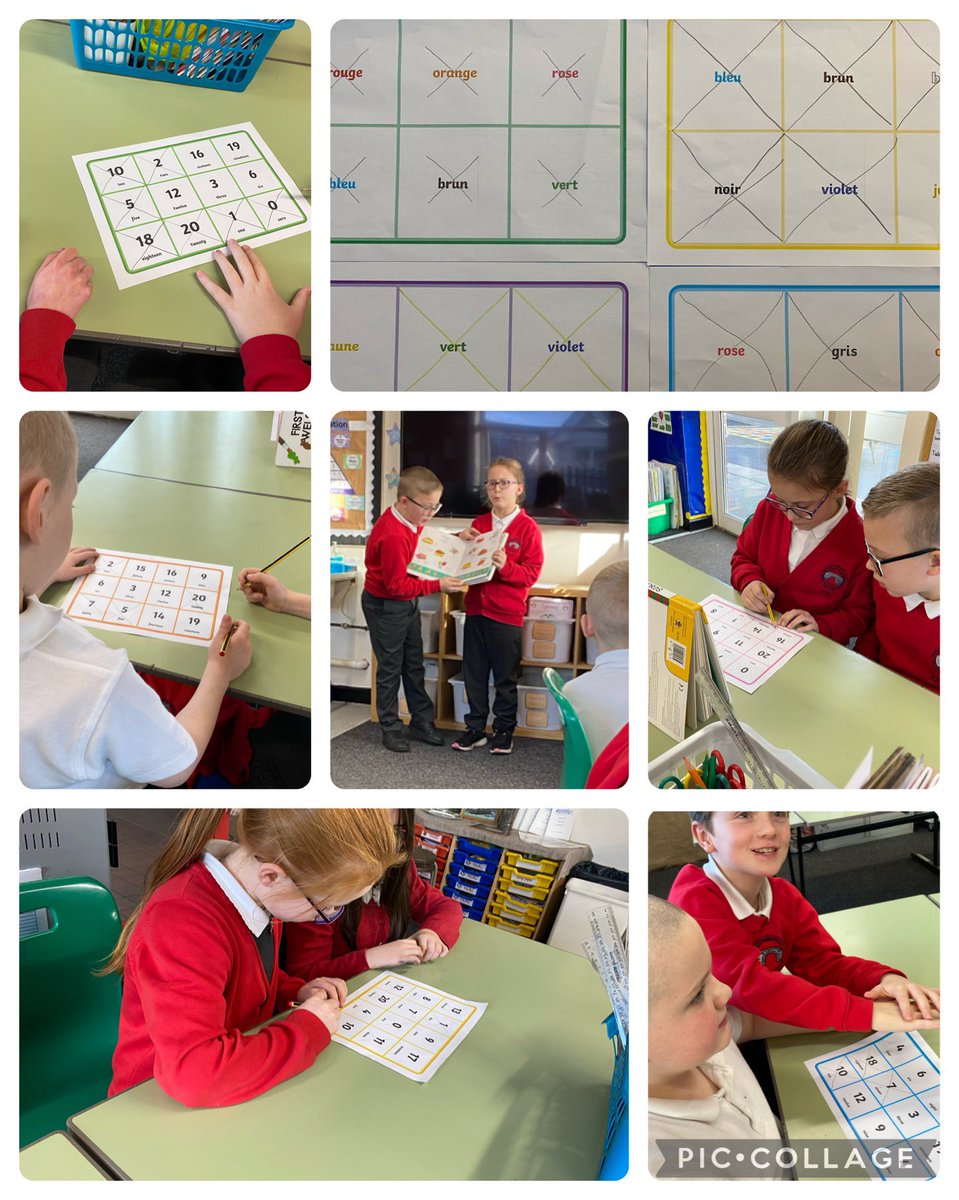 In Languages club this week with <a href="/PengamYear3/">Pengam Year 3</a> <a href="/PengamYear4/">Pengam Year 4</a> we played bingo in Welsh and French, by listening and responding to numbers and colours. Diolch i CP and AW for sharing your Welsh language book from home with us. Da iawn pawb 👍 🏴󠁧󠁢󠁷󠁬󠁳󠁿 🇫🇷 <a href="/PengamYear5/">Pengam Year 5</a>
