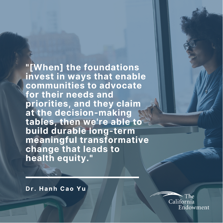 Our partners &amp; community showed us what happens when a community has the power – healthy long-term transformative change happens. 

Listen to learn more about these findings &amp; why philanthropy needs to invest in power building: bit.ly/PeoplePowerInv… #CalEndow