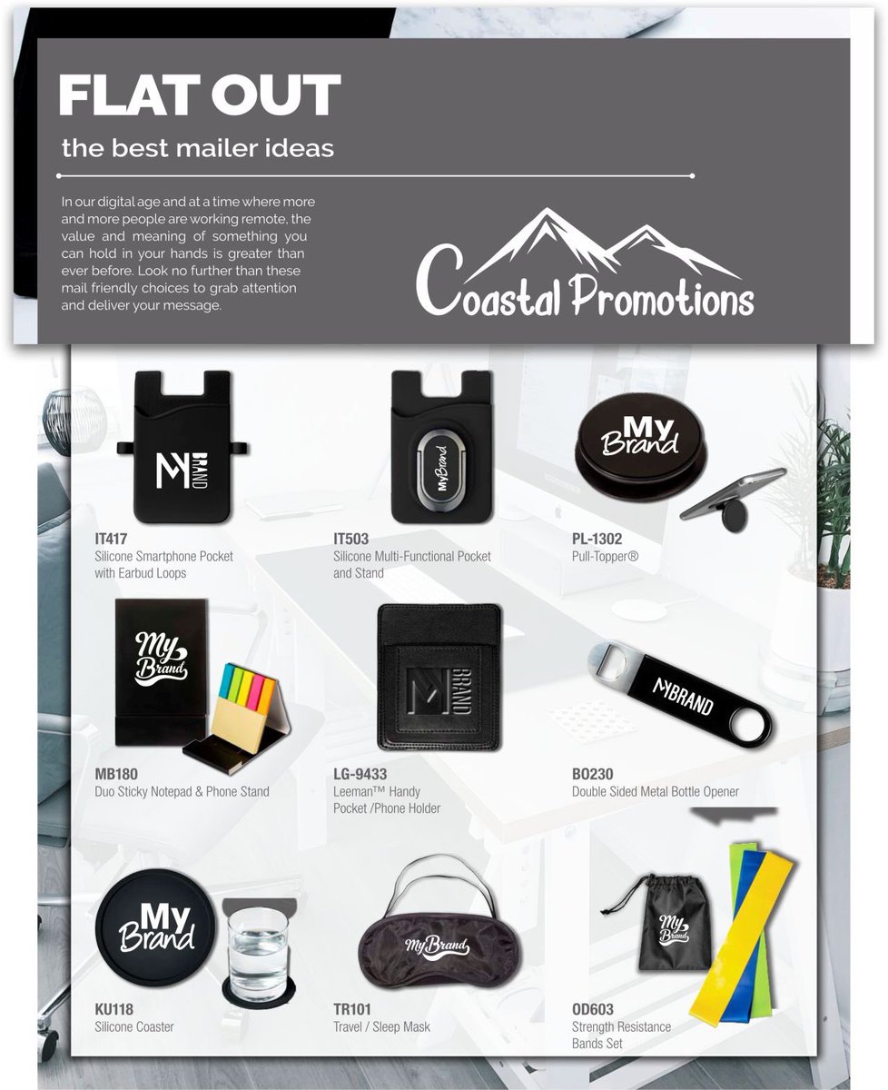 We have the best #mailer ideas, ready to #decorate with your #companylogo!  Looking for the perfect #promotionalproducts? #ContactUs today for a #quote!
.
.
#remotework #remoteworking #promotionalproductswork #swag #promotionalmarketing #mailmarketing #mailpromo #yourlogohere