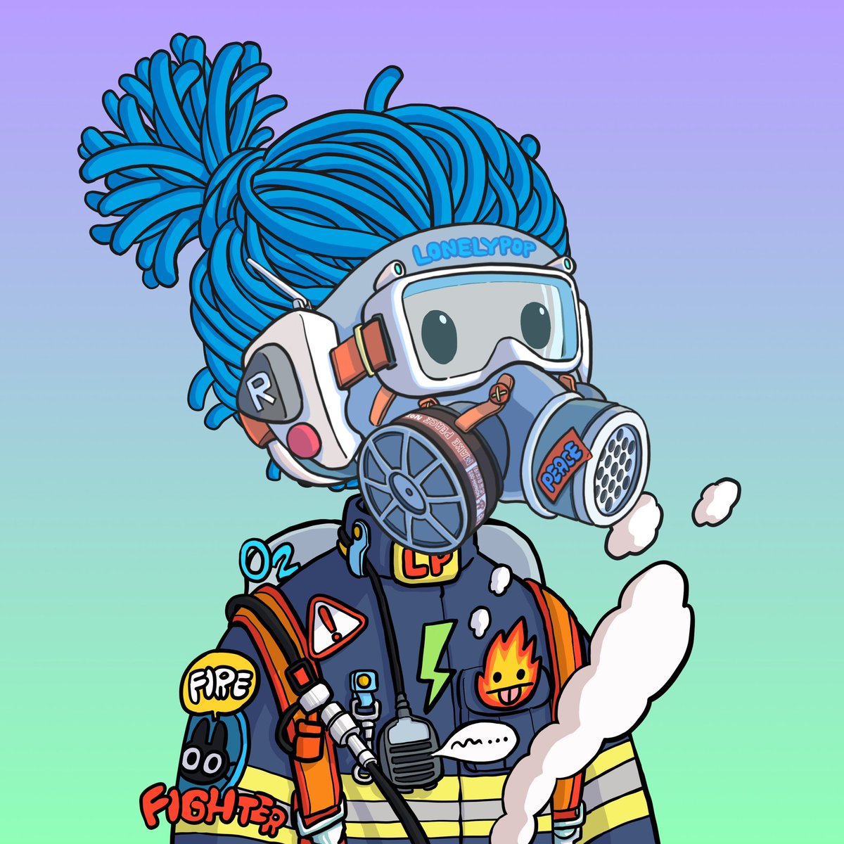 cryptosurfdude's tweet photo. @LonelyPopNFT Iconic for sure! But I do love a good gas mask too! https://t.co/nrsO7QYaZ6