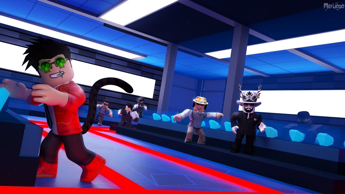 It's been amazing to see the evolution of the Jailbreak jewelry store over the years! 💎
❤️ &amp; 🔁 are appreciated!

<a href="/badimo/">Badimo</a> <a href="/asimo3089/">asimo3089</a> <a href="/badccvoid/">Alex Balfanz</a>
#Roblox l #RobloxGFX l #robloxart l #RobloxDev