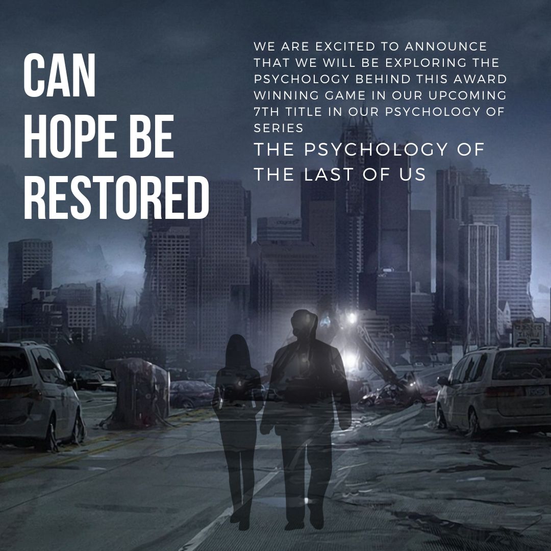VideoGameDoc's tweet photo. We are excited to announce the 7th installment of our Psychology of Series, The Psychology of The Last of Us. If you or someone you know is ready to share their post-pandemic journey through the lens of the critically acclaimed franchise, submit at https://t.co/gxCfYrY5i3 https://t.co/fuOiOh80ET
