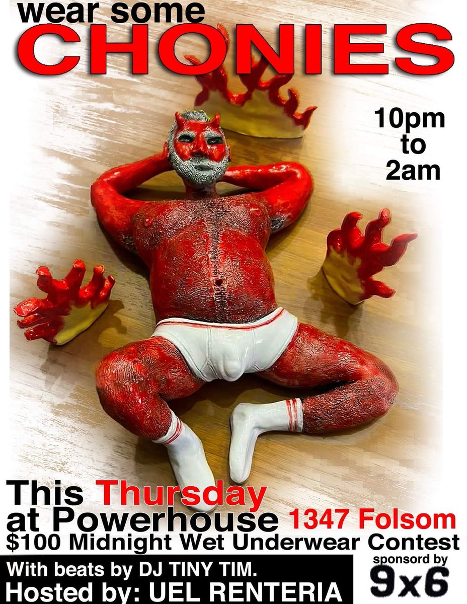 sfPOWERHOUSE's tweet photo. FETISH Tuesday lets the fur fly!!  Sadyst Payne hosts...doors open at 8pm w/ @PeteAPinon Eddy, Zech, Jamie and more!  WHORROR Wednesday w/ @PollyAmberRoss &amp; company, PRELIM #1 &amp; CHONIES Thurs. @BareChestCal https://t.co/ZkeUpBGyal