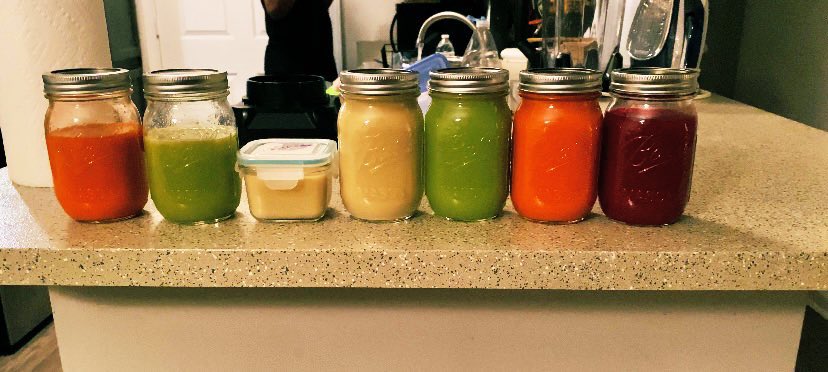 SincerelySteppi's tweet photo. #morningmotivation #tuesdayvibe #Glory #glowup #skincare #glowingskin #vitamans #MealPrep #JuicyGang https://t.co/3TfLCXQapC