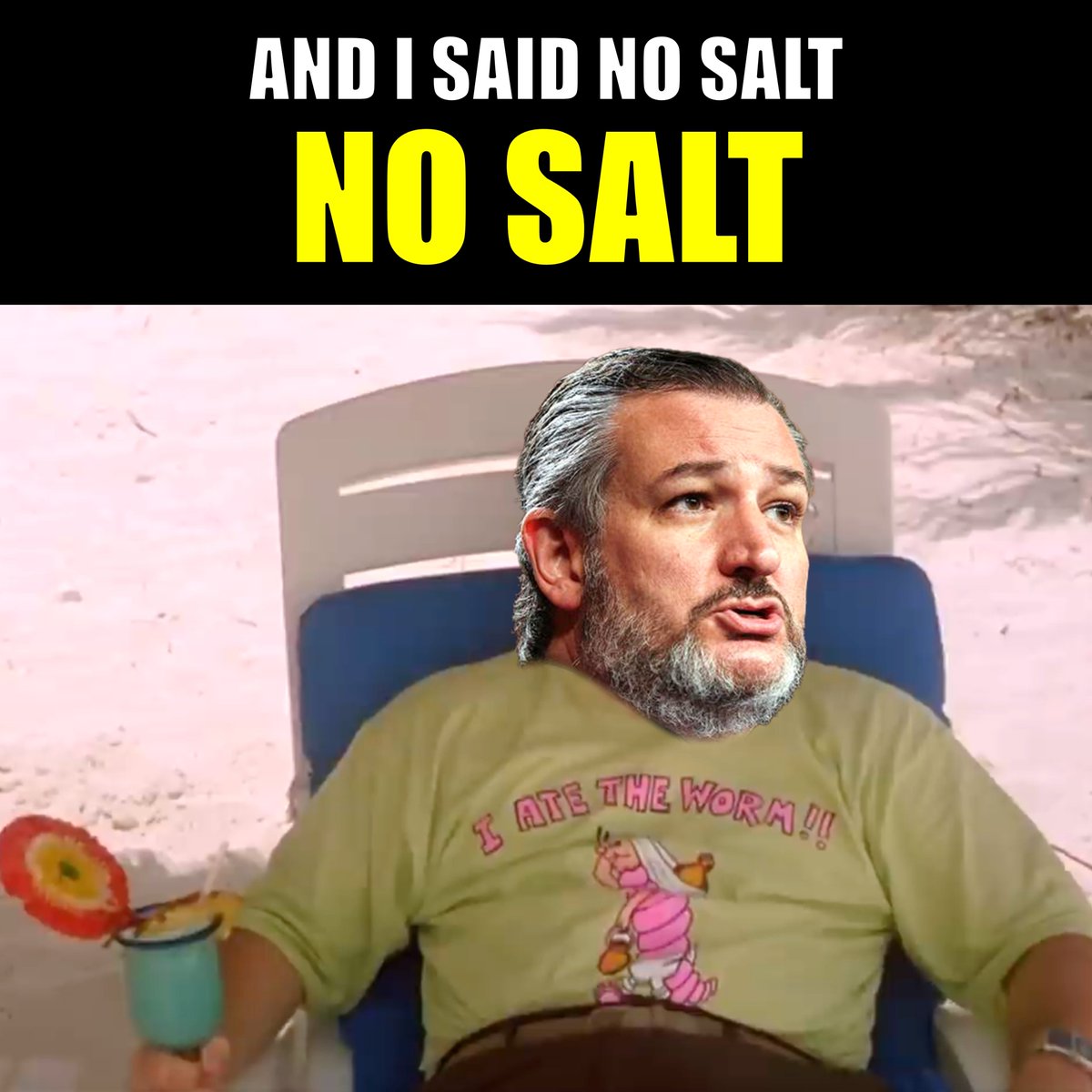 Our Republican Senator Ted Cruz *Live* from Cancun on the Texas Winter Storm Warning: