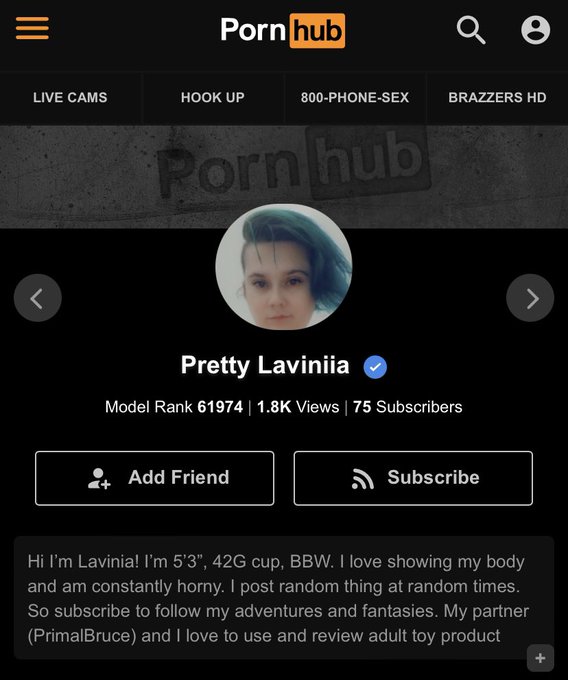 Only 25 subscribers away from 100.  What kind of special video should I do as a thank you? Comment below<a href="/tag/tittytuesday"class="tags"><span>#tittytuesday</span></a><a href="/tag/pornhub"class="tags"><span>#pornhub</span></a><a href="/tag/manyvids"class="tags"><span>#manyvids</span></a><a href="/tag/apclips"class="tags"><span>#apclips</span></a>