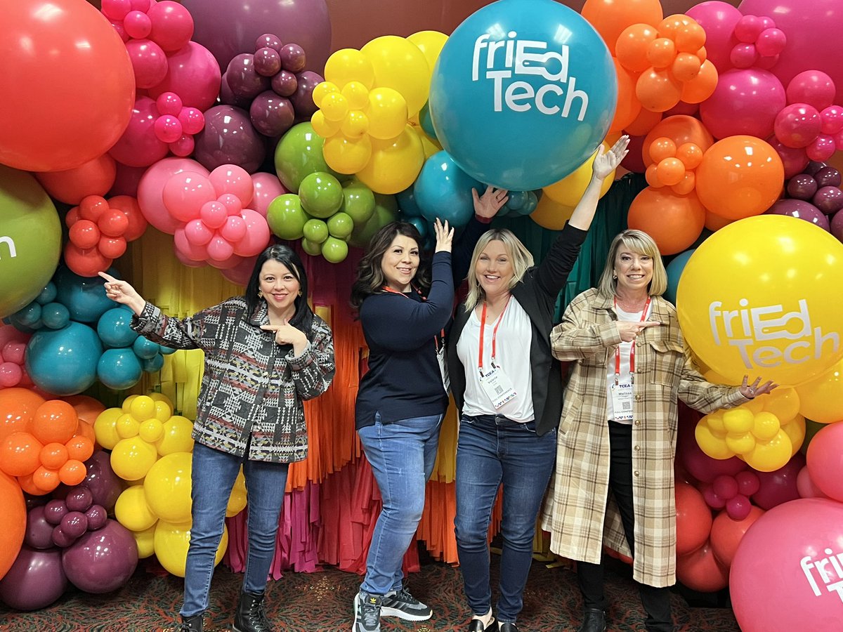 Day 2 of design w @friEdTechnology and these AMAZING leaders @ECISDmath @ECISD_EarlyEd @beatris_mata @beckyramirez555 #TCEA23 #TCEA2023 #levelingup