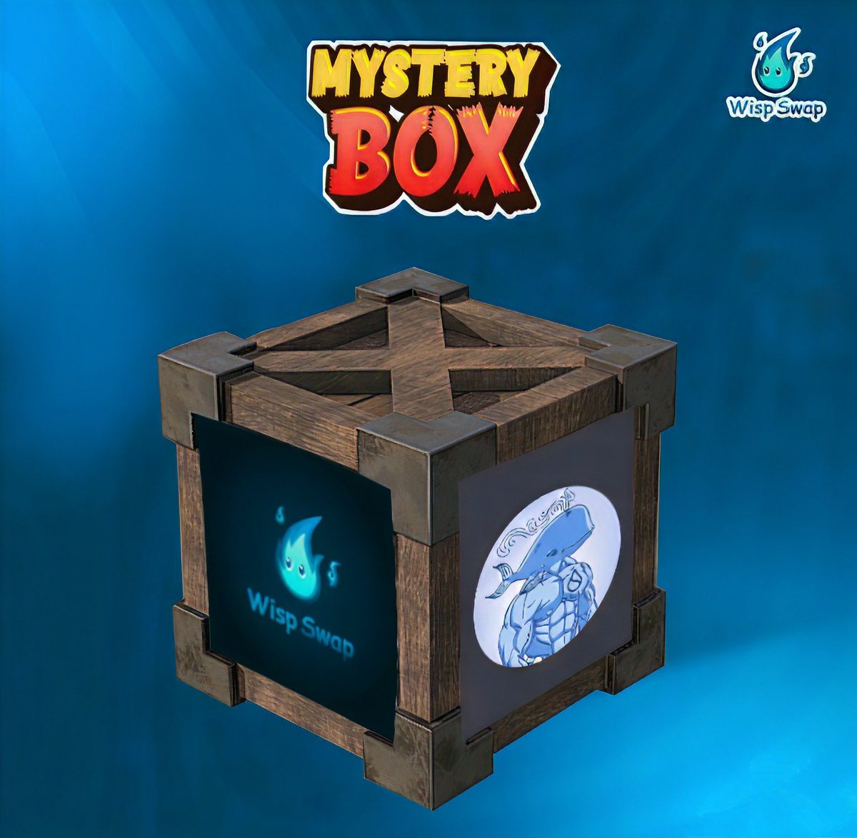 The first Wisp Swap Mystery Box event with <a href="/SuiWhale/">Frinkes</a> is live now! 

Claim your mystery box here: galxe.com/SuiWhale/campa…

What's inside the box? 👀

🔥$WISP Token 
🔥OG Role
🔥WL Pass
🔥Event NFT
🔥$50 USDT 

#Suinami #WispSwap #SUI #Airdrop #SuiEcosystem #DEX