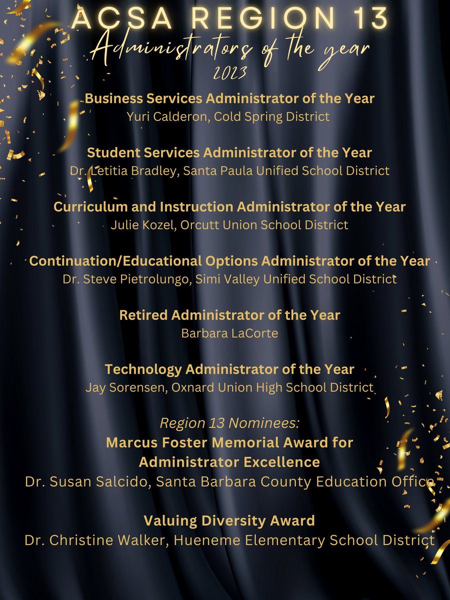 A huge congratulations to all our winners.  Very well deserved!