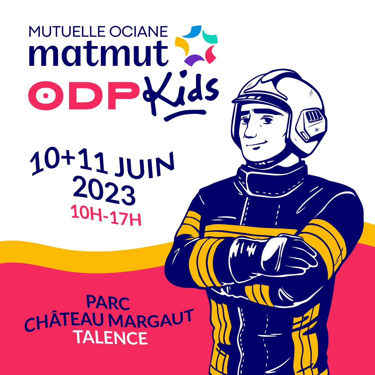 "Ociane <a href="/Matmut/">Matmut</a> ODP Kids" sera de retour les 10 et 11 juin ! 🌞

Au programme : 2 jours d’animations gratuites, de nombreuses initiations et ateliers pour faire découvrir aux petits et grands le monde des sapeurs-pompiers. 🚒

On espère vous y voir nombreux 💙

#ODP2023