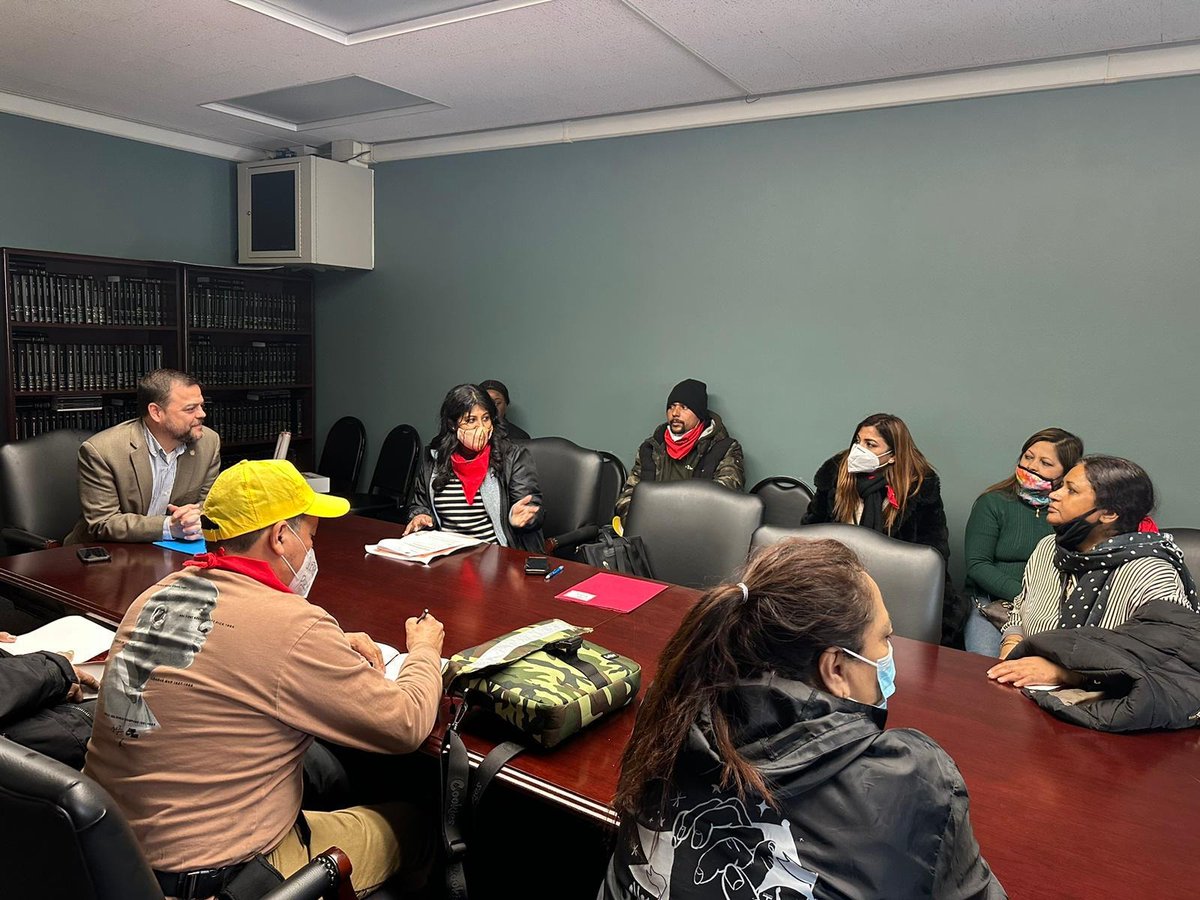 DesisRisingUp's tweet photo. While we were up in Albany yesterday, we met with electeds to speak to them about the #UnemploymentBridgeProgram. We want to see the program included in their budget letters and their cosponsorship on the bill!
New York State must secure a safety net for ALL workers! https://t.co/NTFiKMWqVr