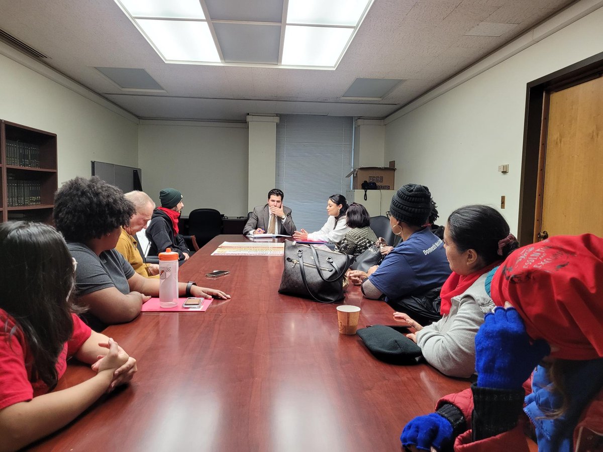 DesisRisingUp's tweet photo. While we were up in Albany yesterday, we met with electeds to speak to them about the #UnemploymentBridgeProgram. We want to see the program included in their budget letters and their cosponsorship on the bill!
New York State must secure a safety net for ALL workers! https://t.co/NTFiKMWqVr
