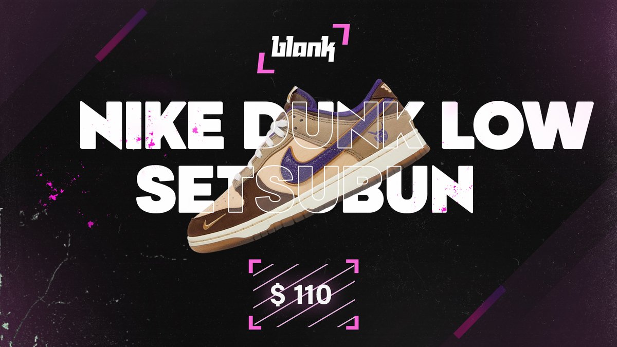 Who all are ready to get their hands on the upcoming drop?🔥 Nike Dunk Low 'Setsubun' is launching on the 3rd of February Get your proxies ⤵️ blankproxies.io/dashboard/ RT♻️& FOLLOW✅ for an additional GB of Resi😉