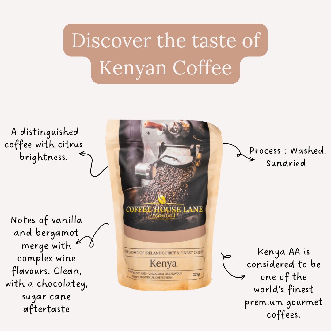 CoffeeHouseLane's tweet photo. So, what makes our Kenya AA so tasty?
.
.
#festivefoodireland #localfoodlove #buyirish #shopwaterford #handroastedcoffee #irishcoffeeroasters #scaireland #irishgifts #irishgiftguide #lookforlocal https://t.co/rMOSQn8R8Z
