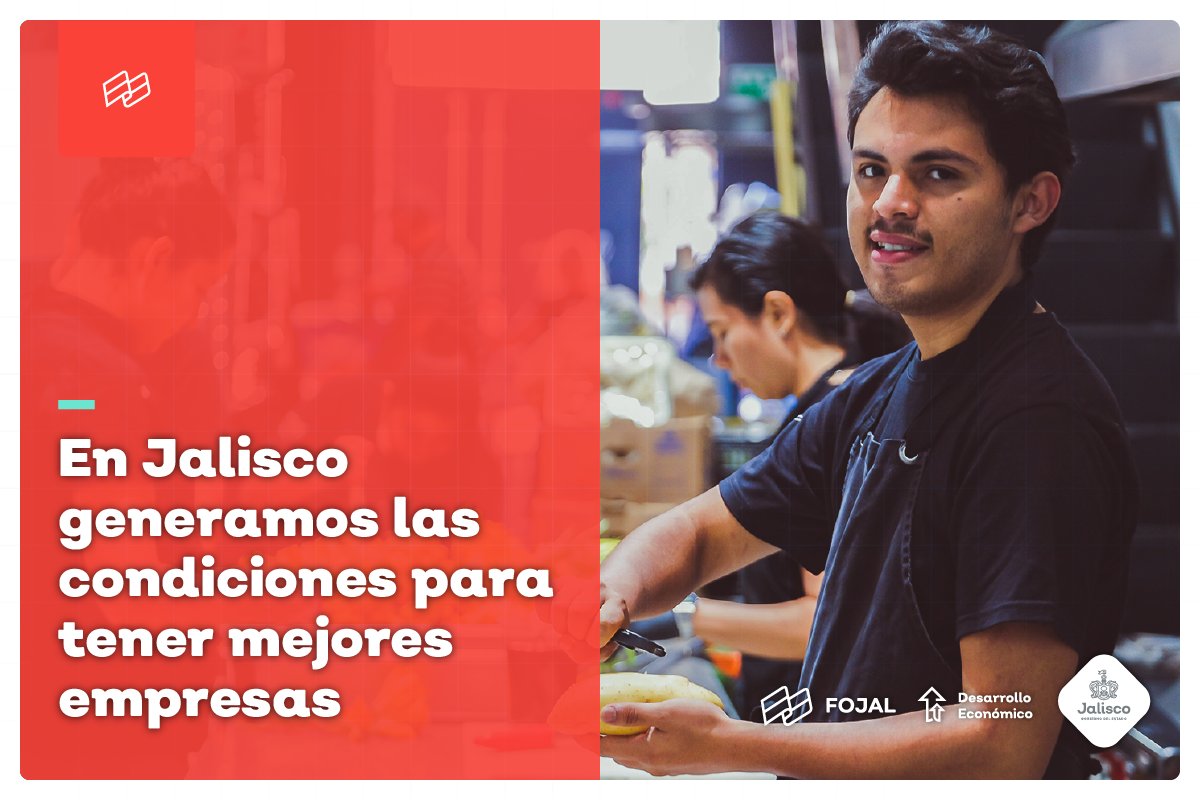 SedecoJalisco's tweet photo. #JaliscoInforma | ¡El emprendimiento jalisciense tiene rumbo desde #Fojal! 📈
Durante el 2022, otorgamos financiamientos a MiPyMEs y reforzamos sus capacidades empresariales para consolidar más negocios en nuestro estado. 🏬
Checa cómo nos fue. 👇 https://t.co/12iZ0OQ33m