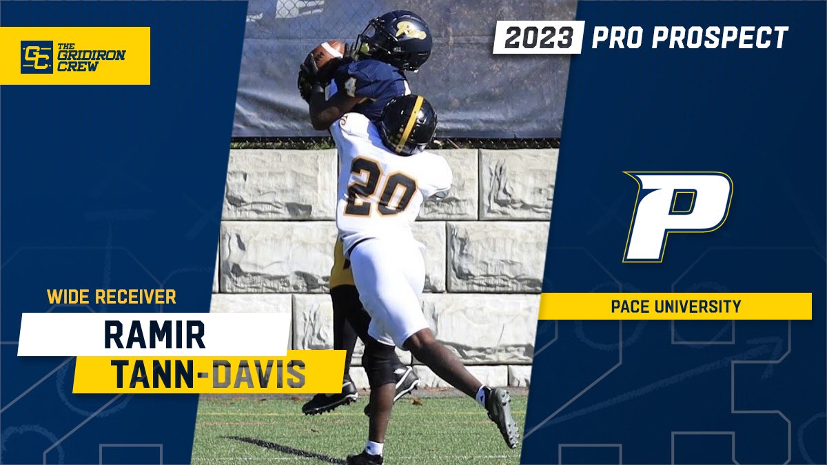 ⚠️ Attention Pro Scouts, Coaches, and GMs ⚠️

You need to look at 2023 Pro Prospect, Ramir Tann-Davis <a href="/ramir_2/">Loading...</a>, a WR from @PaceUFootball1

#2023ProProspect #DraftTwitter #NFLDraft #CFL #XFL #USFL #ProFootball 🏈

👀 See our Interview: thegridironcrew.com/ramir-tann-dav…
