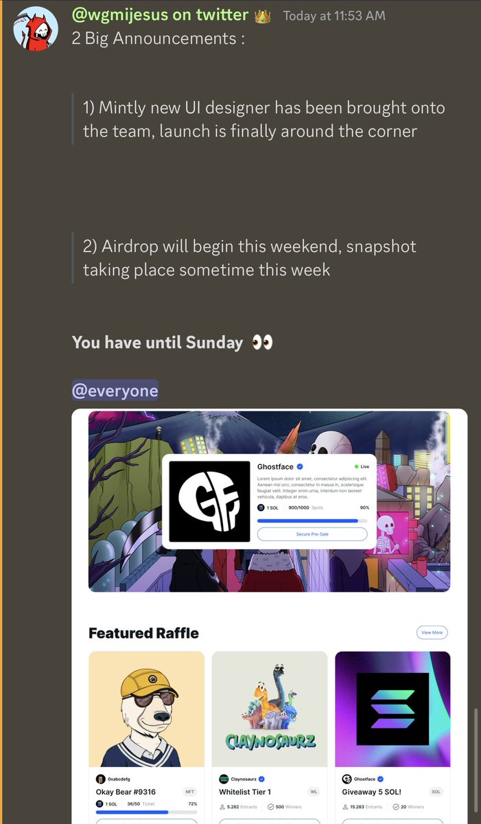 Ghostface / <a href="/Mintlygg/">Mintly 🍵🍃🔜</a> announcement 

The discord finally alive again lfg 💀