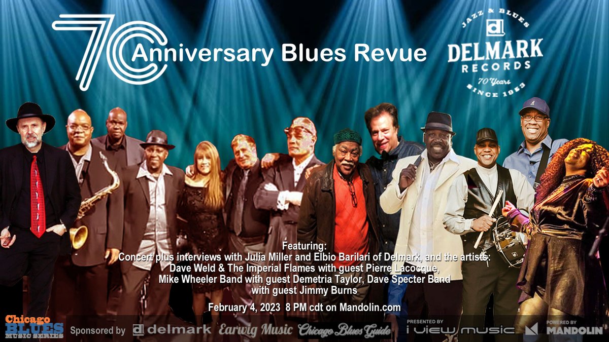 delmark_records's tweet photo. Delmark 70th anniversary concerts, video &amp; Blues Awards nominations - https://t.co/nONCne4Luy https://t.co/gARanP4K47
