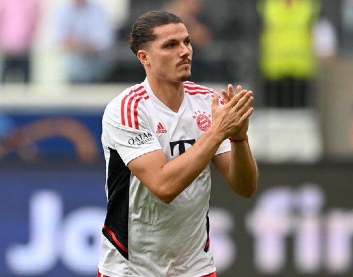SportsRooter's tweet photo. Man Utd in talks over loan deal for Bayern's Sabitzer 

[via: BBC] #MUFC https://t.co/8ipeG2DHCs