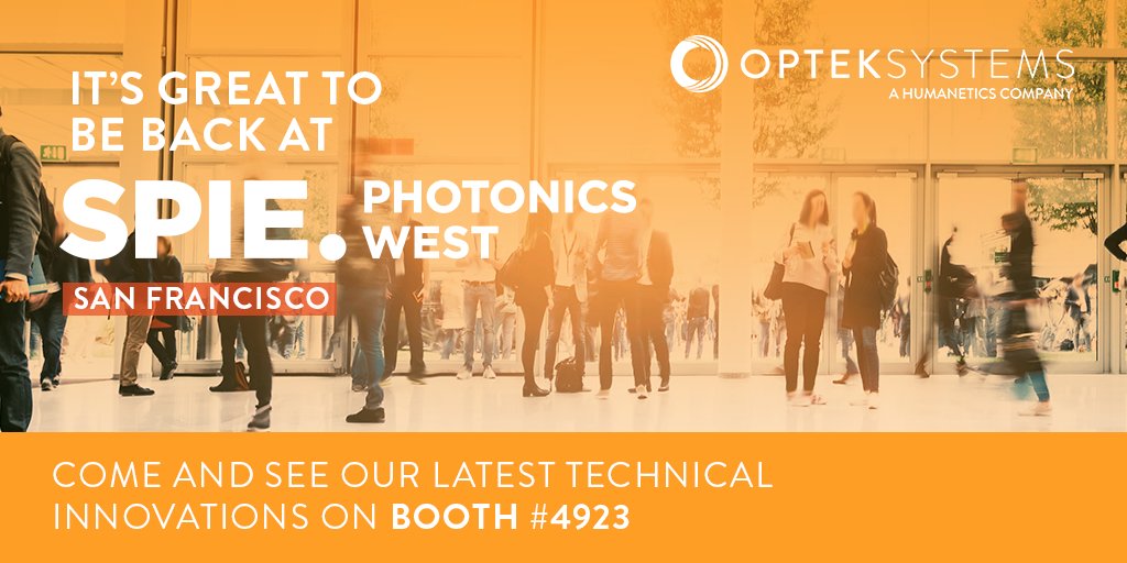 OptekSystems's tweet photo. It's great to be back at #PhotonicsWest for the start of a great week here in San Francisco. Our team are set up and ready to present our latest technical innovations on booth 4923
@SPIE #photonics #sanfancisco #fiberprocessing #laser #micromachining #precisionengineering https://t.co/VrzHiWQZd8