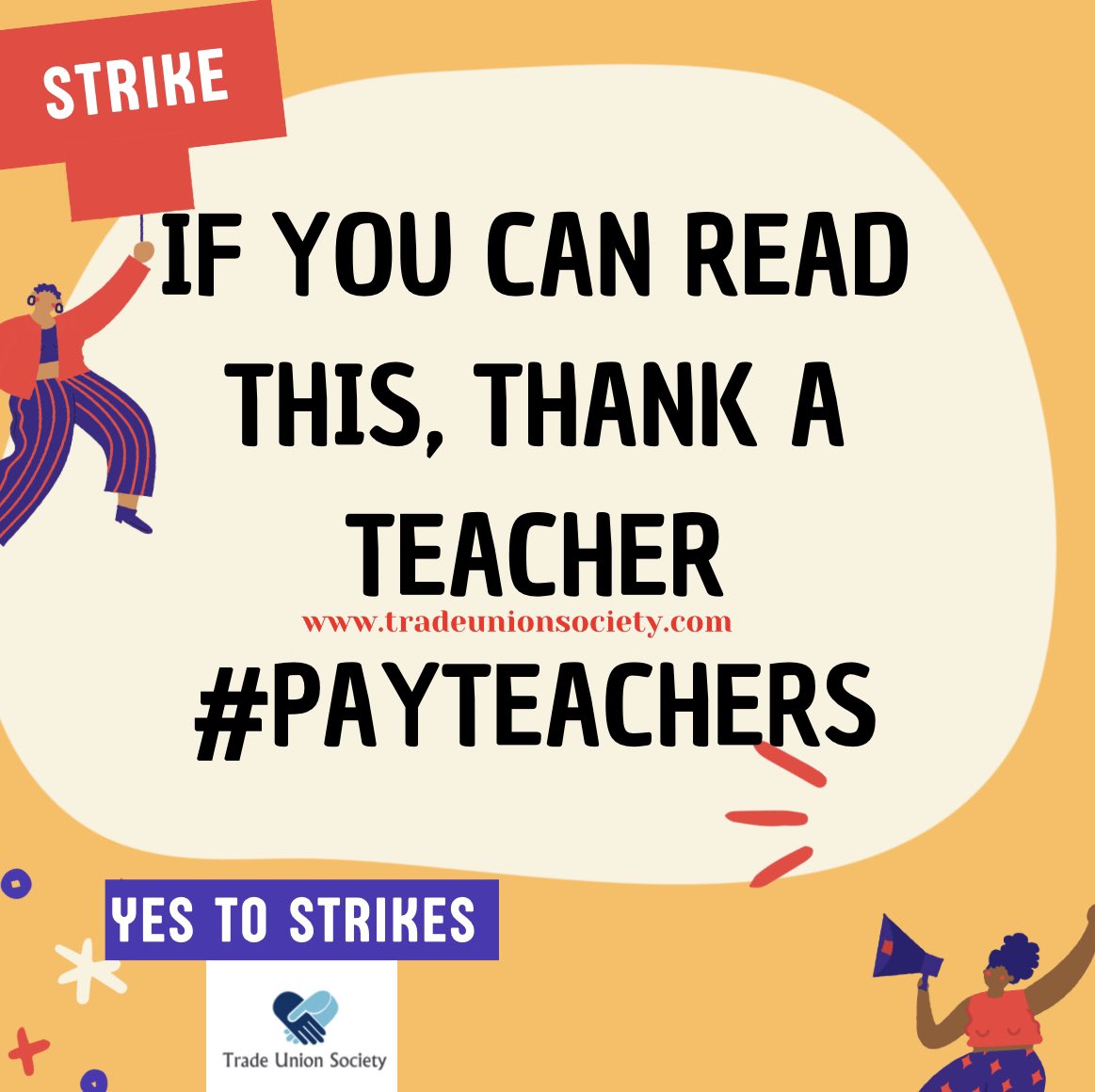 #TeacherStrike #teacher <a href="/NEUnion/">National Education Union</a> <a href="/unitetheunion/">Unite the union: join a union</a> #strikes