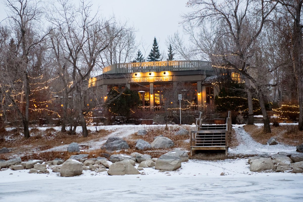 We’re OPEN again! February 2nd ~ We look forward to welcoming you back after our annual January break. 
We are open 7 days a week for lunch, dinner &amp; weekend brunch. 
Taking reservations for Valentines now. Book online. 
#rivercafeyyc #justawalkinthepark #yyc #yyceats