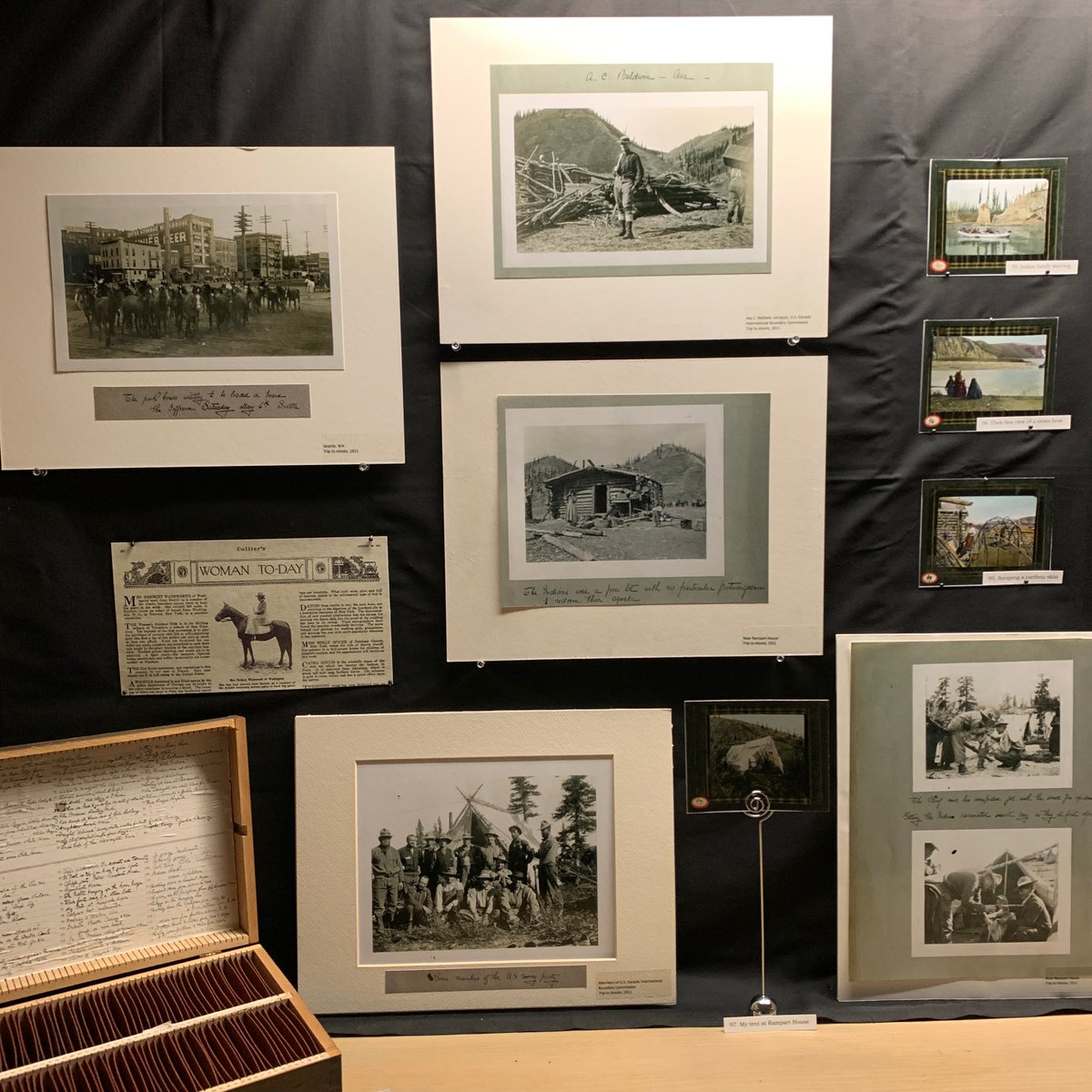 Milne_Library's tweet photo. #geneseo read #FraserHallLibrary's latest news and events post about the Martha Blow Wadsworth exhibit on display now in Fraser Hall. Go up the stairs and straight on.
https://t.co/cRAsukZGVE https://t.co/kK94mvmq7j
