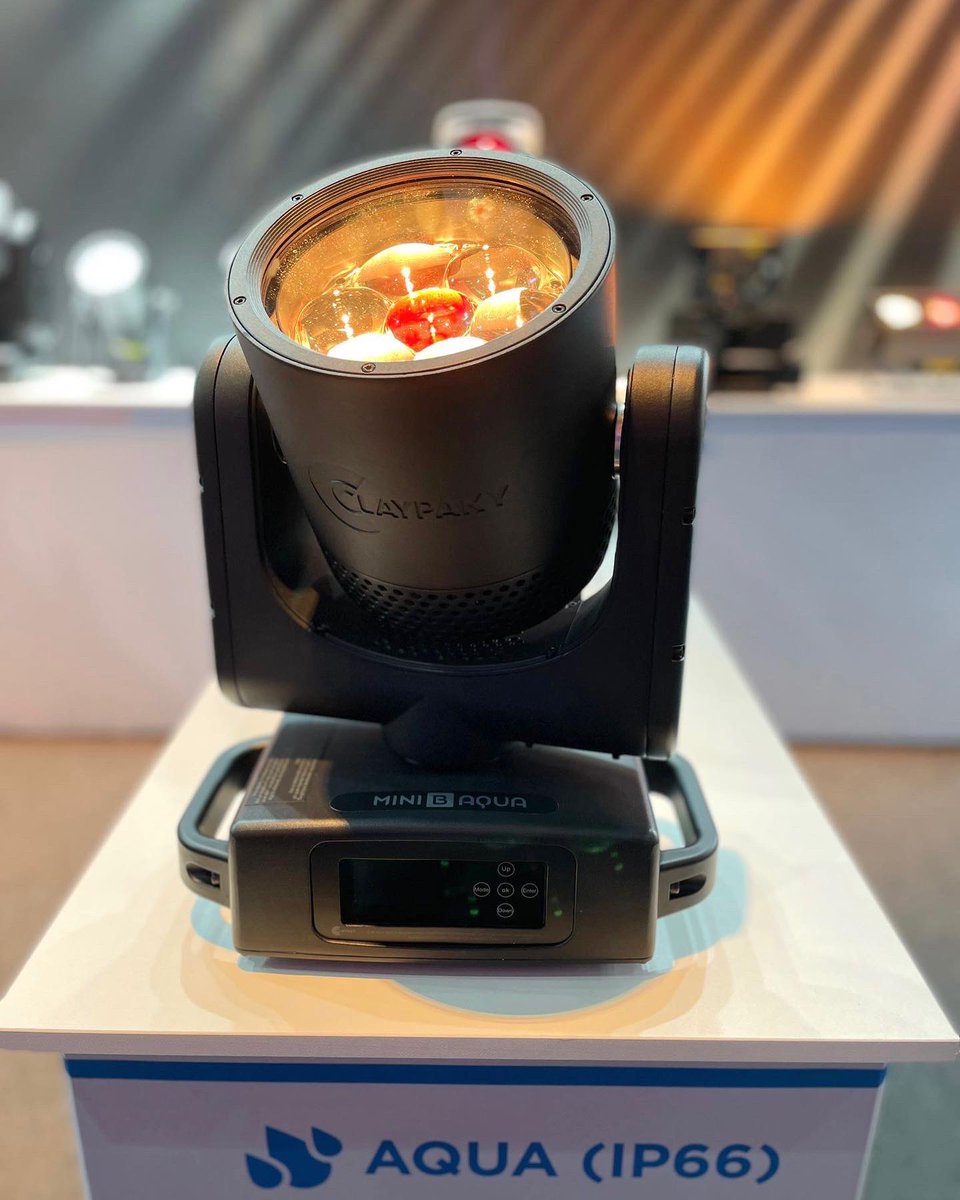 ClayPakyNews's tweet photo. Hola Barcelona! 🇪🇸 @ISE_Show opened its doors today, so pass by and say hello at our stand 7D700, where you’ll find the brand new #MiniBspot, #MiniBaqua and #TamboraLinear60, alongside with #VoleroWave and all our latest news! Don’t miss it!
#Claypaky #ISE2023 https://t.co/vIGUbdzfq7