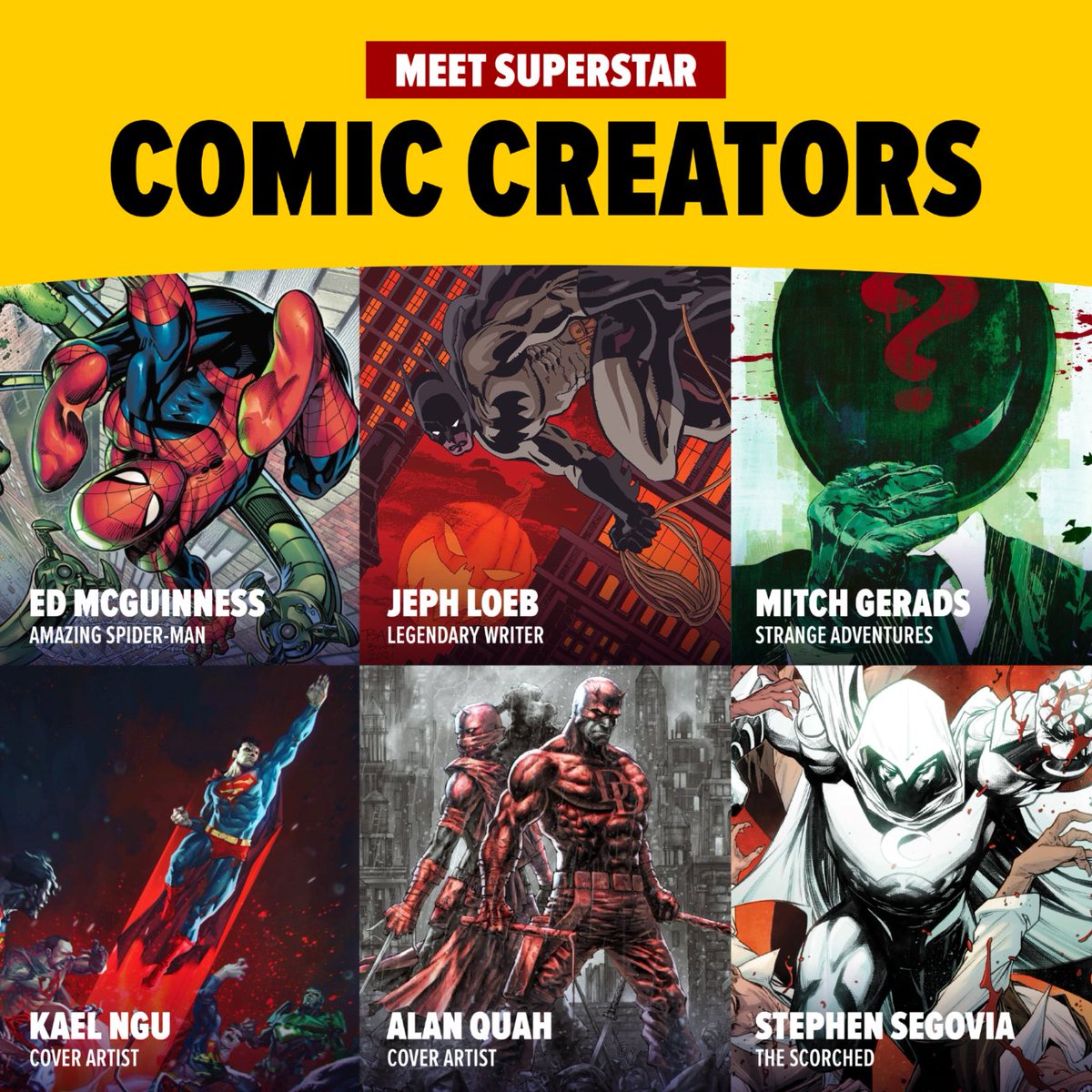 MEGACON Orlando on Twitter "You’ve read their work for years. Now it’s time to meet the