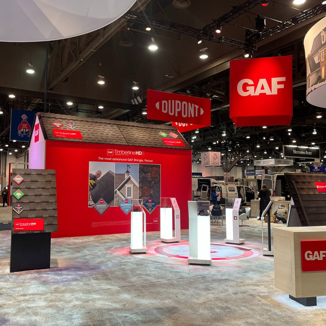 gafroofing's tweet image. Are you attending the 2023 @IntlBldrsShow? Be sure to stop by GAF’s booth #C5919 to learn all about our latest innovations, products, and programs. #IBS2023