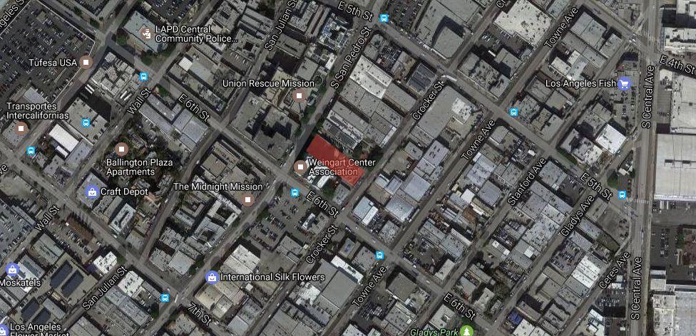 Concrete frame rises for 19-story <a href="/WeingartCenter/">Weingart Center</a> supportive housing development at 555 S. Crocker Street #DTLA la.urbanize.city/post/concrete-…