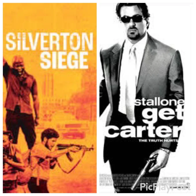 観た映画&amp;ドラマ シリーズ。

#シルバートンシージ 
#silverton Siege
#追撃者
#GetCarter 