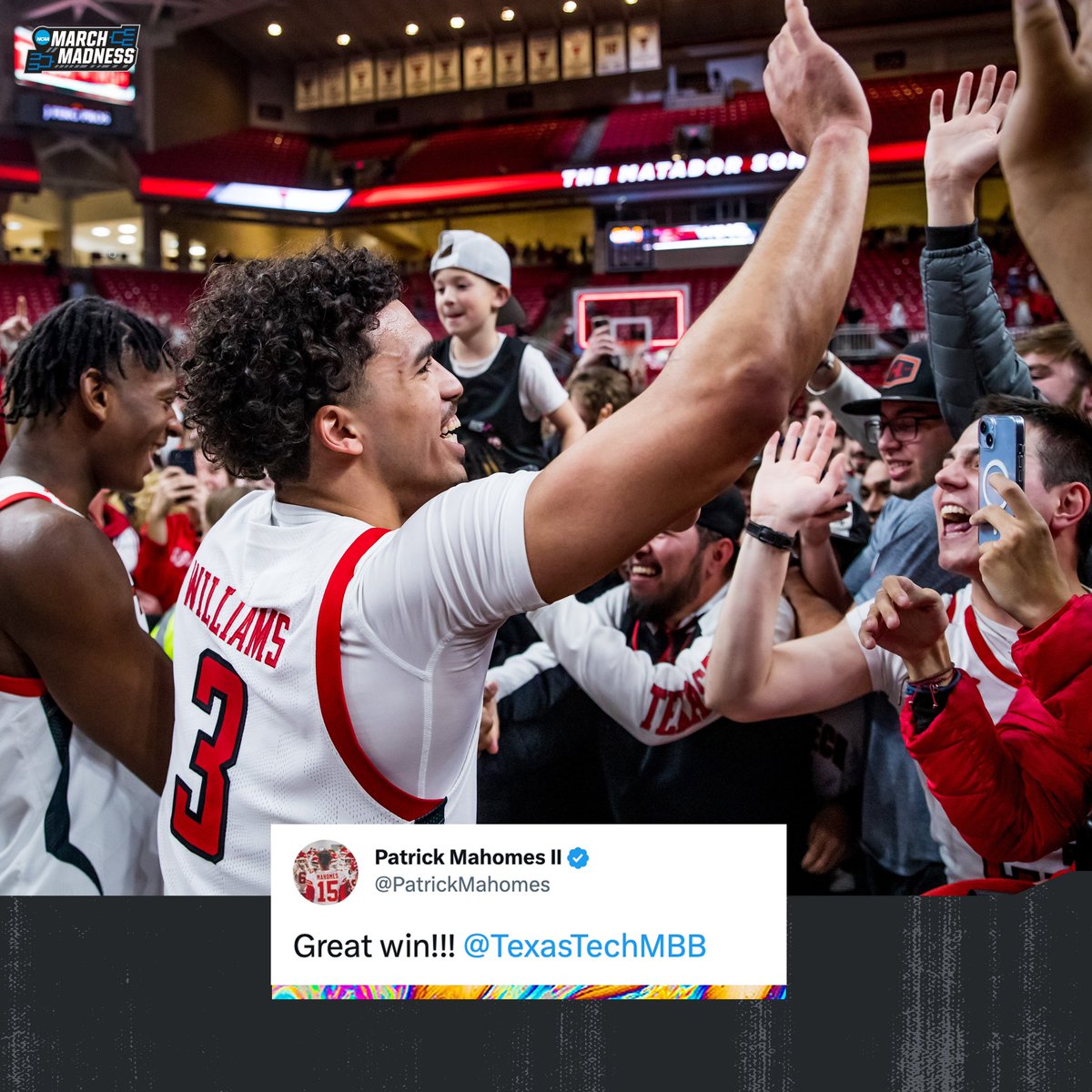 Super Bowl LVII starting QBs 🤝 College hoops

Jalen Hurts and Patrick Mahomes showed some love to college basketball last night 🙌 <a href="/brgridiron/">B/R Gridiron</a> 

(via <a href="/Cuse_MBB/">Syracuse Men’s Basketball</a>/<a href="/PatrickMahomes/">Patrick Mahomes II</a>)