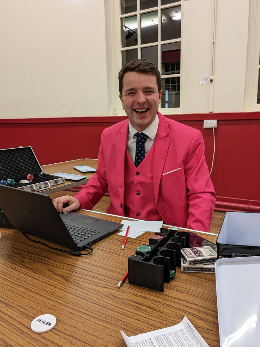 PinkPanthersESU's tweet photo. Casino night! This Monday the leaders set up their own casino for the Explorers. Poker, roulette and spoons were the games on offer, with some of the rules being a bit dodgy… We even had our own mocktail Well done to Francesco on winning.

The house always wins! https://t.co/WYEVWhK0S6