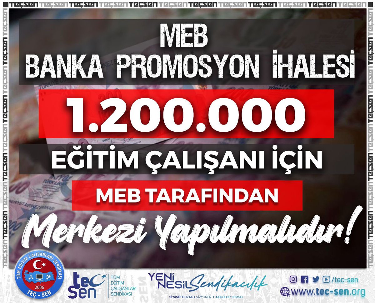 Memurun halinin ortada olduğu bir zamanda #mebpromosyon anlaşmasını merkezi olarak yapın 1.200.000 kişinin bir yarasını sarın. <a href="/tcmeb/">Millî Eğitim Bakanlığı</a>