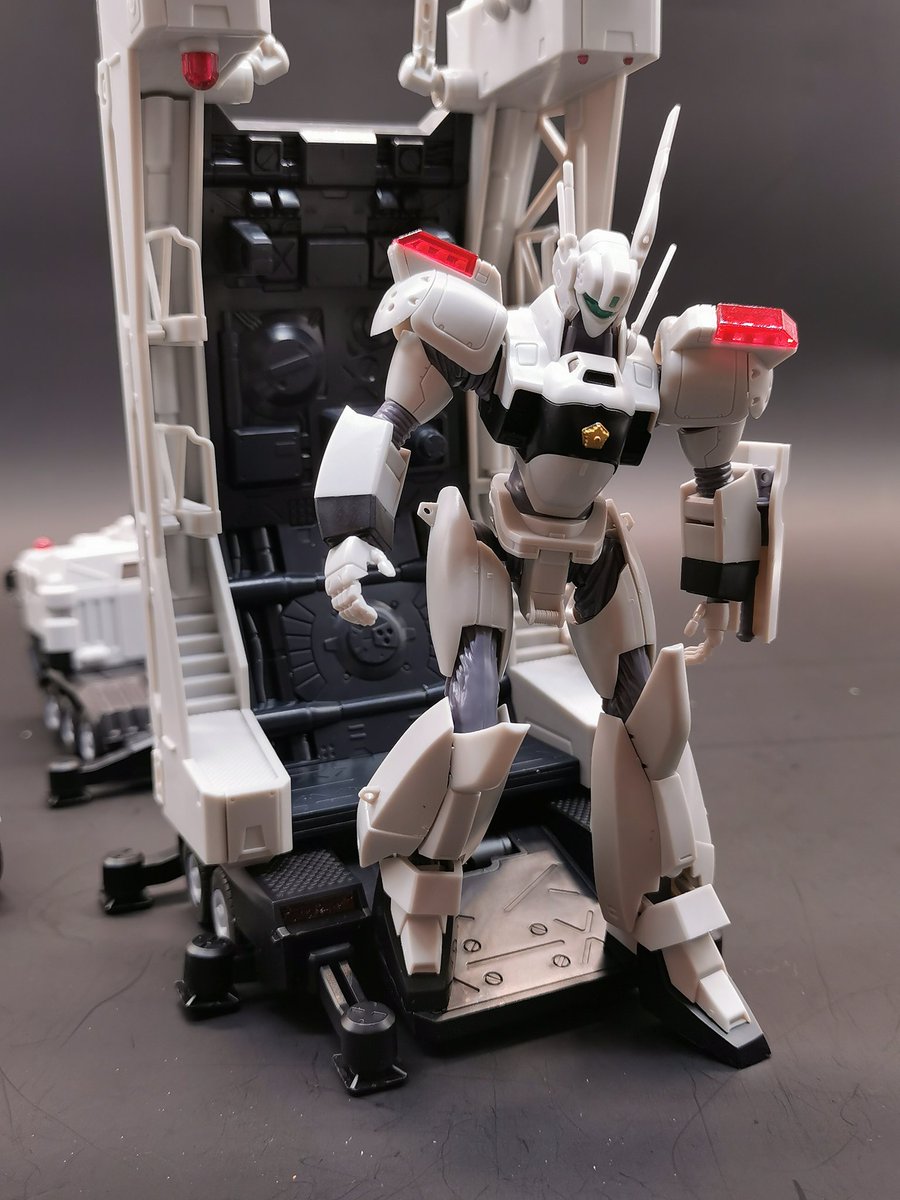 Steven_Patlabor's tweet image. Goodsmile 1/60 Patlabor Type 99 Special Labor Carrier, nice model kit and have fun with Ingram 
#goodsmile #patlabor #type99