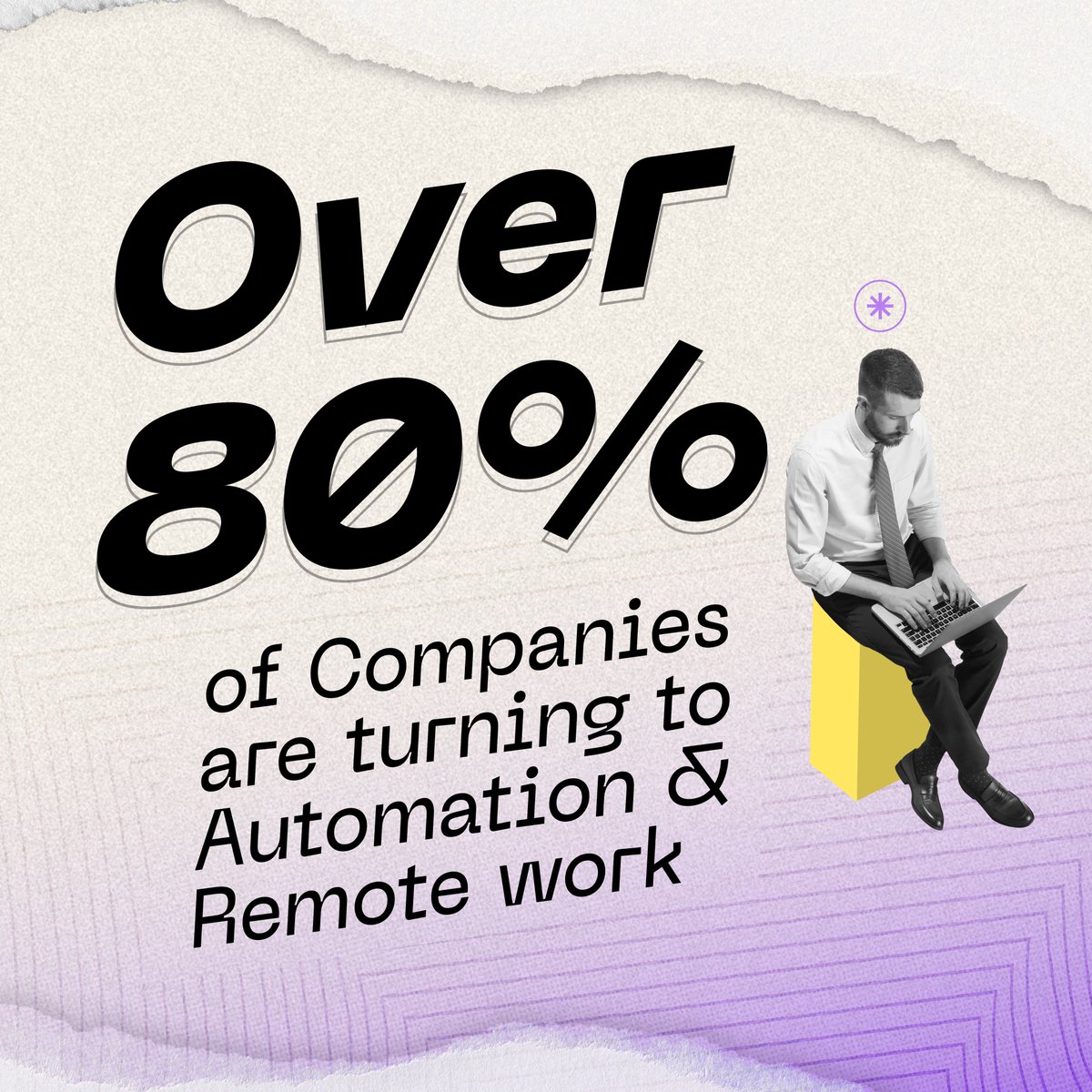 DigitalbyTribe's tweet image. Over 80% of corporate leaders are automating processes and taking advantage of the potential of remote employees. 

#WorkEvolution #Automation #BusinessSuccess #TechnologyAdvancement