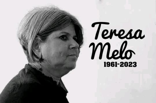 Con profundo dolor lamentamos el fallecimiento de la artista e intelectual Teresa Melo,  santiaguera genuina, defensora de la cultura cubana. En nombre del <a href="/PartidoPCC/">Partido Comunista de Cuba</a> y el <a href="/Gob_StgoDeCuba/">Gobierno Provincial de Santiago de Cuba</a> de #SantiagodeCuba les ofrecemos las más sentidas condolencias a familiares y amigos.
#Cuba