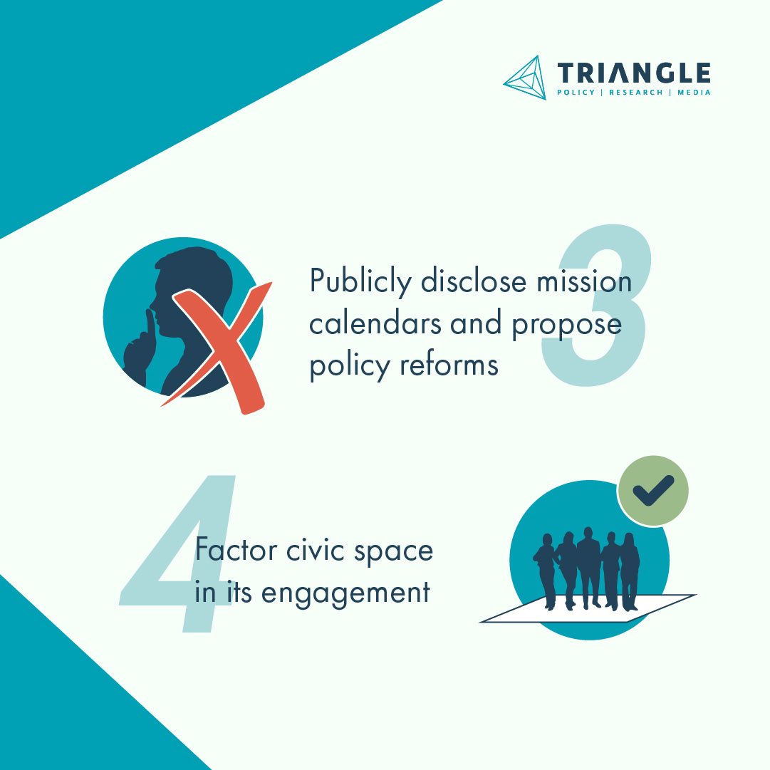 Think_Triangle's tweet photo. Substantive reform should be applied to how the @IMFNews engages, documents, and follows up with civil society to better contextualize loan programmes and agreements.
Click below to see the top recommendations 🧾
#trianglemedia #trianglepolicy #triangleresearch #IMF #oxfam https://t.co/8tqdB3bWvs
